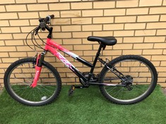 KIDS ELITE DELTA MOUNTAIN BIKE 18 SPEED : LOCATION - FLOOR(COLLECTION OR OPTIONAL DELIVERY AVAILABLE)