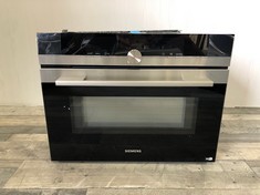 SIEMENS SINGLE  OVEN MODEL CM656GBS6B - RRP £1399: LOCATION - FLOOR(COLLECTION OR OPTIONAL DELIVERY AVAILABLE)