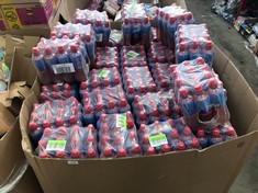 PALLET OF LUCOZADE SPORT RASPBERRY FLAVOR BBE FEB 2024 : LOCATION - FLOOR(COLLECTION OR OPTIONAL DELIVERY AVAILABLE)