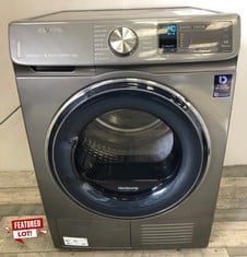 SAMSUNG 9KG WASHING MACHINE MODEL DV90T540AN - RRP £769: LOCATION - FRONT FLOOR (COLLECTION OR OPTIONAL DELIVERY AVAILABLE)