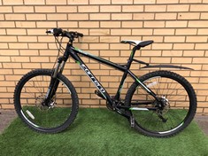 CARRERA VULCAN MOUNTAIN BIKE 29" FRAME 27.5" WHEELS 21 SPEED TRIGGER GEARS FRONT AND REAR MECHANICAL DISC BRAKES : LOCATION - FRONT FLOOR(COLLECTION OR OPTIONAL DELIVERY AVAILABLE)