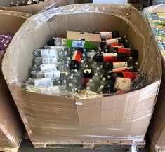 PALLET OF ASSORTED FOOD AND DRINK ITEMS TO INCLUDE 2L DIET COLA SOME ITEMS MAY BE PAST BBE : LOCATION - FLOOR(COLLECTION OR OPTIONAL DELIVERY AVAILABLE)