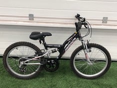 APOLLO FS20 KIDS BIKE 10" FRAME 20 "WHEELS 6 SPEED GRIP SHIFT GEARS : LOCATION - FLOOR(COLLECTION OR OPTIONAL DELIVERY AVAILABLE)