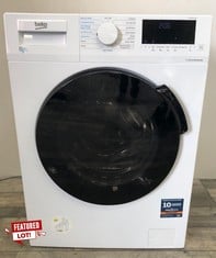 BEKO PROSMART INVERTER WASHING MACHINE MODEL WDL854431W - RRP £329: LOCATION - FRONT FLOOR (COLLECTION OR OPTIONAL DELIVERY AVAILABLE)