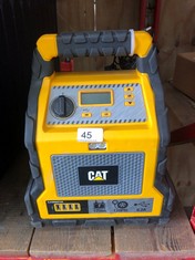 CAT 1000 PEAK CAR POWER JUMP STARTER + AIR COMPRESSOR MODEL CJ1000DXTUK:: LOCATION - A RACK(COLLECTION OR OPTIONAL DELIVERY AVAILABLE)