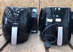 QTY OF ASSORTED AIRFRYERS TO INCLUDE TOWER AIRFRYER : LOCATION - A RACK(COLLECTION OR OPTIONAL DELIVERY AVAILABLE)