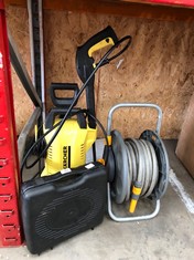 QTY OF GARDEN ITEMS TO INCLUDE KARCHER POWER WASHER : LOCATION - A RACK(COLLECTION OR OPTIONAL DELIVERY AVAILABLE)