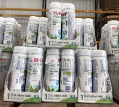 10 X HIPP ORGANIC FIRST INFANT MILK 6 PER PACK BBE 24/08/24 - COLLECTION ONLY - LOCATION A RACK