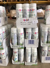 10 X HIPP ORGANIC FIRST INFANT MILK 6 PER PACK BBE 24.08.24 - COLLECTION ONLY - LOCATION A RACK