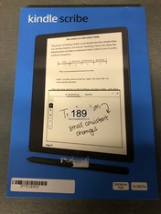 KINDLE SCRIBE PREMIUM PEN 16GB/GO SEALED:: LOCATION - A RACK