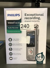 PHILIPS VOICE TRACER AUDIO RECORDER:: LOCATION - BACK RACK