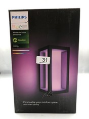 PHILIPS HUE WHITE & COLOUR AMBIENCE OUTDOOR IMPRESS WALL LIGHT : LOCATION - TOP 50