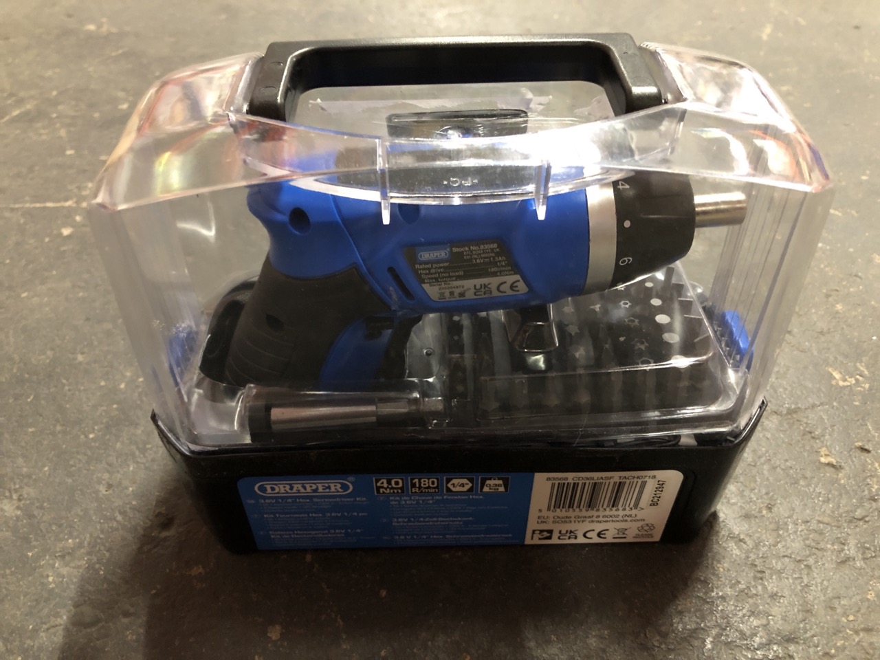 John Pye Auctions QTY OF ITEMS TO INCLUDE DRAPER 83568 STORM FORCE