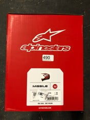 ALPINESTARS HELMET - MISSILE PRO COSMOS - RED WHITE GLOSSY M 2020 2020: LOCATION - C RACK