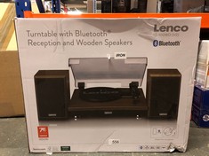 TURNTABLE WITH BLUETOOTH AND SPEAKERS ::: LOCATION - D RACK