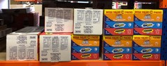 QTY OF ITEMS TO INCLUDE MCVITIE'S MINIS BULK BOX BISCUITS - GINGERBREAD MEN, ICED GEMS AND PENGUINS, 572 G (28 PACKS) BEST BEFORE 11/05/2024:: LOCATION - D RACK