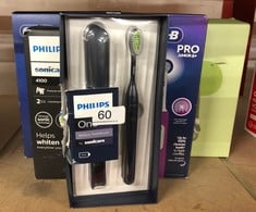 QTY OF ITEMS TO INCLUDE ORAL-B PRO JUNIOR KIDS ELECTRIC TOOTHBRUSH, GIFTS FOR KIDS, 1 TOOTHBRUSH HEAD, 3 MODES WITH KID-FRIENDLY SENSITIVE MODE, FOR AGES 6+, 2 PIN UK PLUG, PURPLE: LOCATION - A RACK