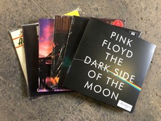 QTY OF VINYLS TO INCLUDE PINK FLOYD THE DARK SIDE OF THE MOON: LOCATION - E RACK