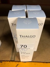 QTY OF ITEMS TO INCLUDE THALGO RESURFACING CREAM 50 ML: LOCATION - A RACK