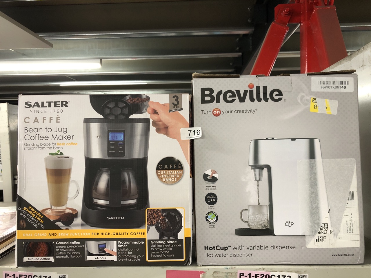 John Pye Auctions SALTER EK4368 BEAN TO JUG COFFEE MACHINE ELECTRIC