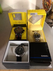 QTY OF ITEMS TO INCLUDE CASIO COLLECTION WOMEN'S WATCH LA-20WH-2AEF: LOCATION - BACK RACK