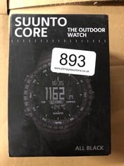 SUUNTO CORE ALL BLACK THE OUTDOOR WATCH : LOCATION - BACK RACK