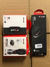 QTY OF ITEMS TO INCLUDE POLAR H10 HEART RATE MONITOR –ANT +,BLUETOOTH-WATERPROOF HR SENSOR WITH CHEST STRAP-BUILT-IN MEMORY,SOFTWARE UPDATES-WORKS WITH FITNESS APPS,CYCLING COMPUTERS,SPORTS AND SMART