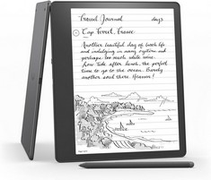 KINDLE SCRIBE 10.2" 300 PPI DISPLAY 32GB INC PREMIUM PEN - RRP £380: LOCATION - BLACK RACK J3