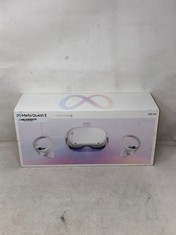 META QUEST 2 VR HEADSET 128GB - RRP £199: LOCATION - BLACK RACK J2