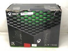 MICROSOFT XBOX SERIES X GAMES CONSOLE 1TB STORAGE - £437: LOCATION - BLACK RACK J3