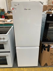 FRIDGEMASTER 50CM FREESTANDING 60/40 FRIDGE FREEZER IN WHITE - MODEL NO MC50175A - RRP £199 (COLLECTION OR OPTIONAL DELIVERY)
