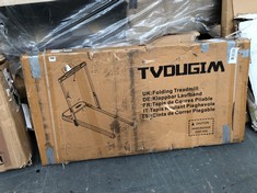 TVDUGIM FOLDING TREADMILL RRP £219 (COLLECTION OR OPTIONAL DELIVERY)