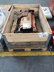 SEALEY JACKING BEAM 2 TONNE WITH ARM EXTENDER AND FLAT ROLLER SUPPORTS - MODEL NO SJBEX200 - RRP £1499 (PALLET BOX NOT INCLUDED) (COLLECTION OR OPTIONAL DELIVERY) (KERBSIDE PALLET DELIVERY)