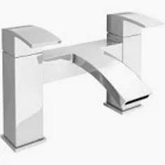 CHROME ROUND BATH TAP - RRP £224 (COLLECTION OR OPTIONAL DELIVERY)