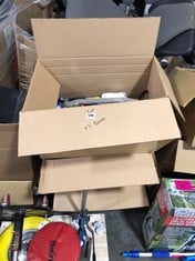 3 X BOXES OF ASSORTED ITEMS TO INCLUDE CLARKE LONG-ARM THREADED NUT RIVETER (COLLECTION OR OPTIONAL DELIVERY)