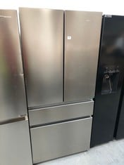 HISENSE PUREFLAT AMERICAN STYLE FRIDGE FREEZER IN STAINLESS STEEL - MODEL NO RF540N4AI1 - RRP £69999 (COLLECTION OR OPTIONAL DELIVERY)