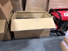 BOX OF ASSORTED ITEMS TO INCLUDE CLARKE CLARKE 150MM ORBITAL SANDER / POLISHER (COLLECTION OR OPTIONAL DELIVERY)