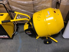 CLARKE 135L CONCRETE MIXER WITH STAND - MODEL NO CCM135 - RRP £298 (7861) (COLLECTION OR OPTIONAL DELIVERY)