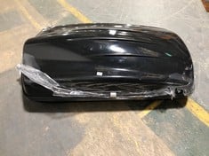 MODULA CIAO 340L GLOSSY BLACK ROOF BOX - RRP £215 (COLLECTION OR OPTIONAL DELIVERY)