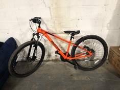 WILDTRAK STEEL MOUNTAIN BIKE IN ORANGE - MODEL NO WT037 - RRP £222 (COLLECTION OR OPTIONAL DELIVERY)