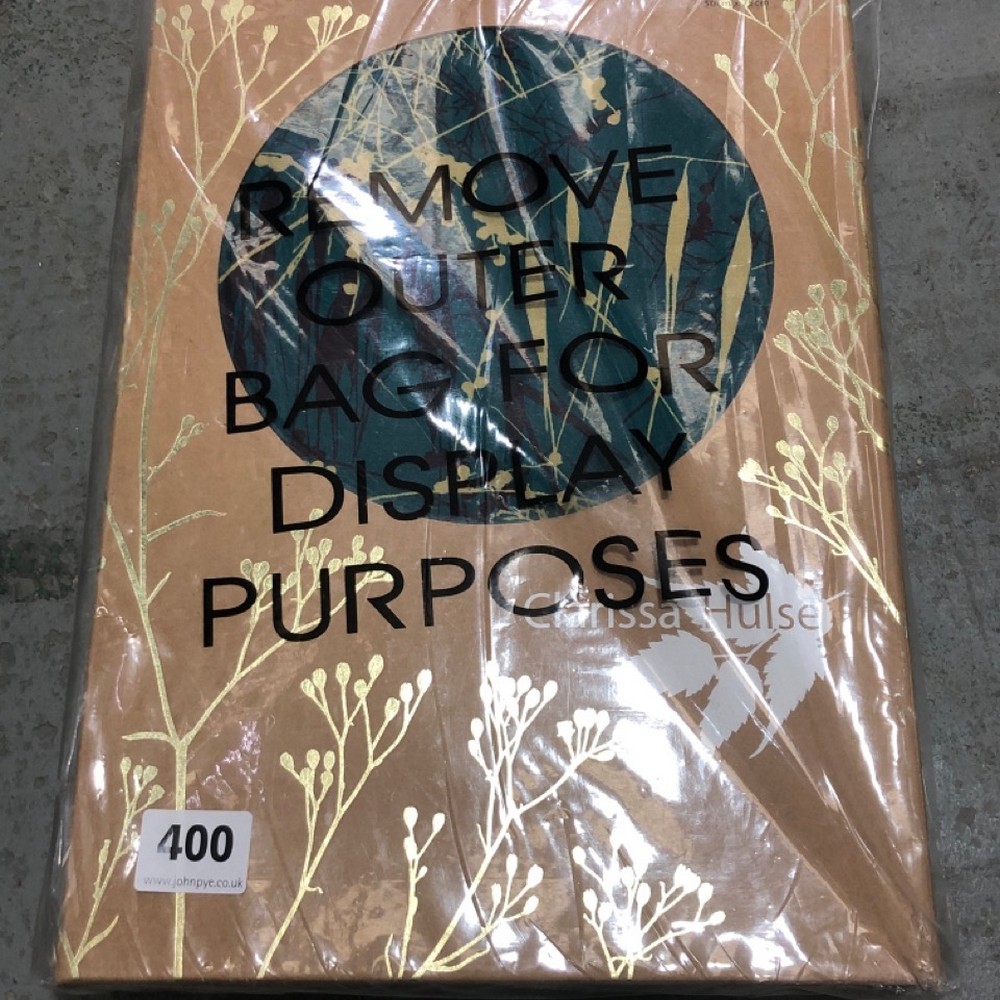 John Pye Auctions CLARISSA HULSE MEADOW GRASS TEAL KING DUVET COVER