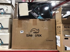 SNAILAX FOOT MASSAGER MACHINE WITH HEAT SL-598 TO INCLUDE INVOSPA SHIATSU ELECTRIC MASSAGER WITH HEAT (DELIVERY ONLY)