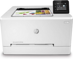 HP COLOR LASER JET PRO M255DW PRINTER (ORIGINAL RRP - £329.99) IN WHITE. (WITH BOX) [JPTC67031]