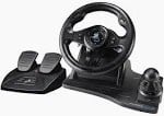 SUPERDRIVE GS 550 STEERING WHEEL GAMING ACCESSORY IN BLACK. (WITH BOX) [JPTC67029]