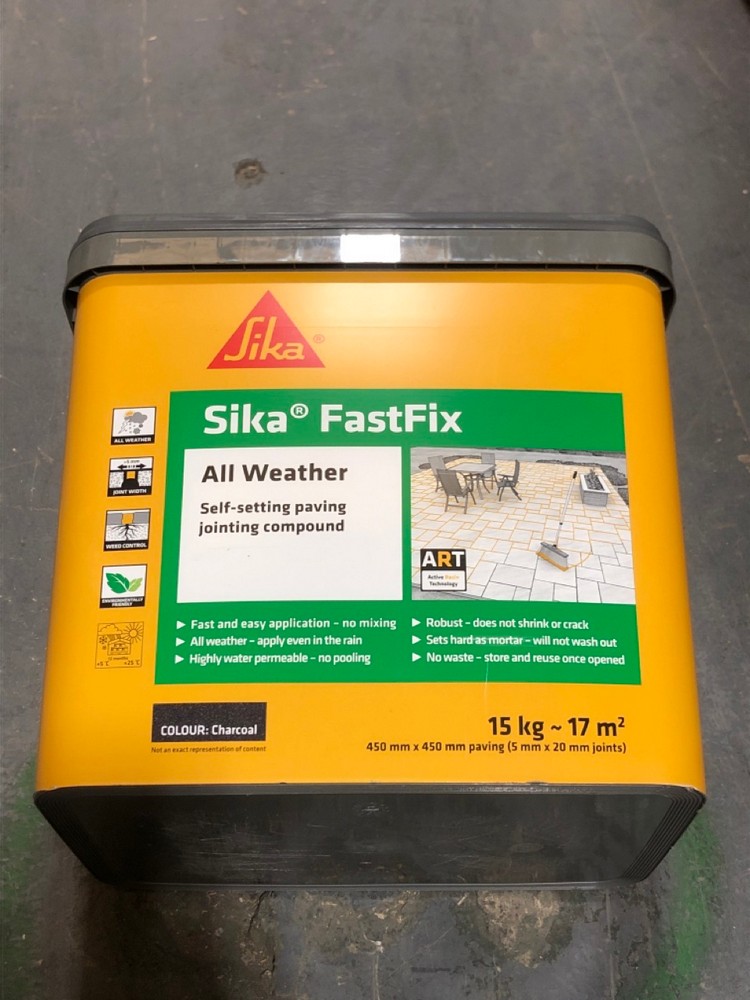 John Pye Auctions 4 X SIKA FASTFIX ALL WEATHER SELFSETTING JOINTING