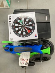 4 X LEISURE ITEMS INCLUDING DARTBOARD.