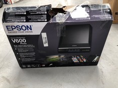 EPSON PERFECTION V600 PHOTO - HOME PHOTO SCANNER (DIGITAL ICE FOR FILM AND PHOTO, SOUND VALUE CORRECTION VIA HISTOGRAM), BLACK.