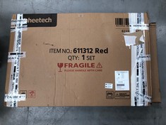 YAHEETECH METAL BASKETBALL HOOP 611312 RED.