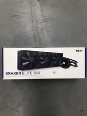 NZXT KRAKEN ELITE 360 LIQUID COOLING WITH BLACK LCD.