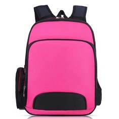 LOCAL QUANTITY PALLET MAKES A COMEBACK -1-3-6 GRADE PRIMARY SCHOOLS BACKPACK, BOY AND GIRL STUDENTS SHOULDER BACKPACK, REFLECTIVE SAFE, WATERPROOF, LARGE CAPACITY, (PINK).